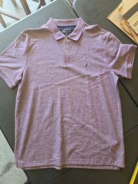 Nautica Men’s Purple Polo Shirt